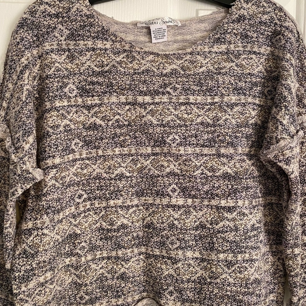 Aztec Print Sweater - Picture 2 of 4